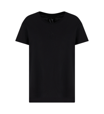 Armani Exchange Kurzarm-T-Shirt schwarz