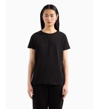 Armani Exchange Kurzarm-T-Shirt schwarz