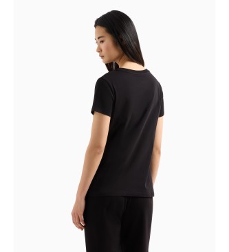 Armani Exchange Kurzarm-T-Shirt schwarz