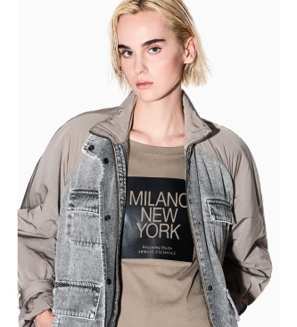 A|X Armani Exchange Bruine baars T-shirt