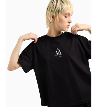 Armani Exchange Logo short sleeve t-shirt black