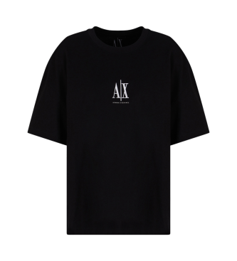 Armani Exchange Logo short sleeve t-shirt black