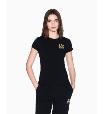 Armani Exchange Camiseta Elegant negro
