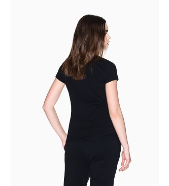 Armani Exchange Camiseta Elegant negro