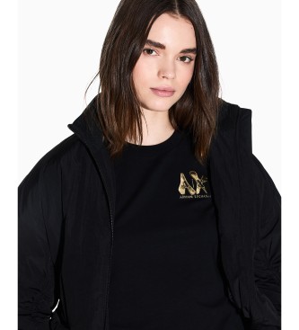 Armani Exchange Camiseta Elegant negro