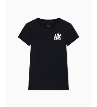 Armani Exchange Camiseta Elegant negro