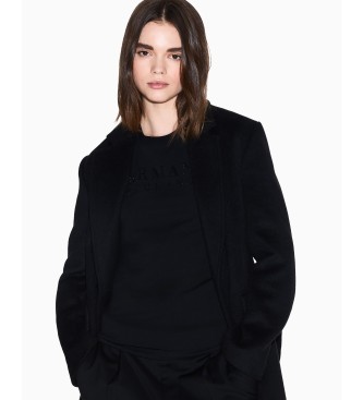 Armani Exchange Maglietta nera di base