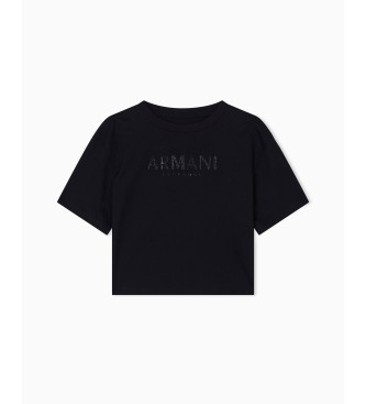Armani Exchange Casual T-shirt zwart