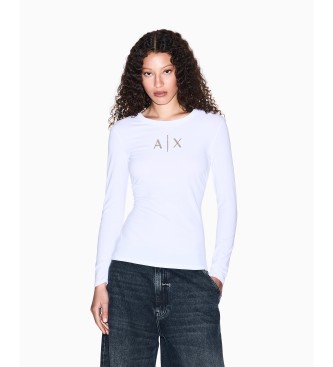 Armani Exchange T-shirt Een wit