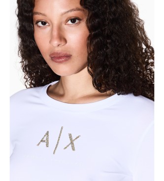 Armani Exchange T-shirt Een wit