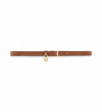 Armani Exchange Bruine gesp riem