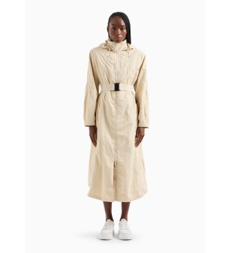 Armani Exchange Lightweight beige trench coat