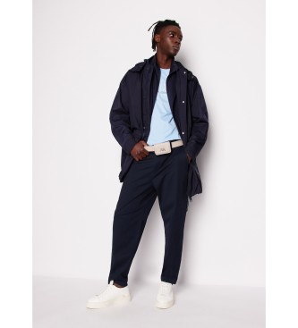 Armani Exchange Trench trench-coat navy