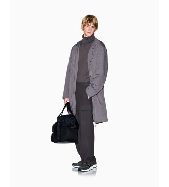 Armani Exchange Chaqueta Trench gris
