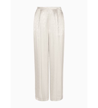 Armani Exchange Pantaloni beige con piega