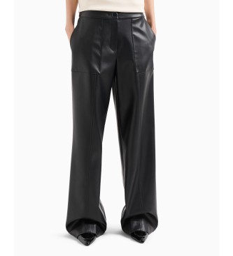 Armani Exchange Black casual trousers