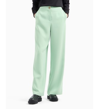 Armani Exchange Joya green trousers