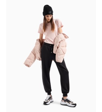 Armani Exchange Črne jogger hlače