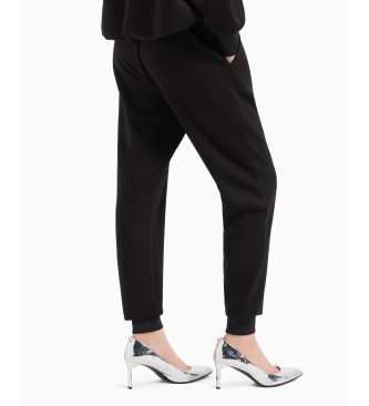 Armani Exchange Svarta joggingbyxor