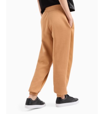 Armani Exchange Pantaloni jogger arancioni