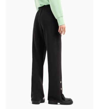 Armani Exchange Black tracksuit bottoms