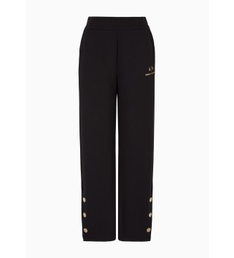 Armani Exchange Black tracksuit bottoms