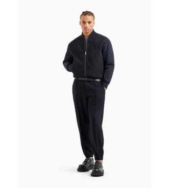 Armani Exchange Calas chino jogger azul-marinho