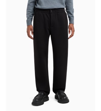 Armani Exchange Pantaln regular fit negro