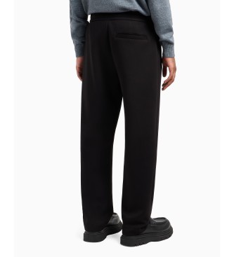 Armani Exchange Regular Fit Hose schwarz