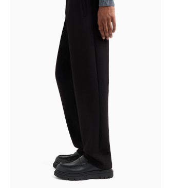 Armani Exchange Pantalon de coupe rgulire noir