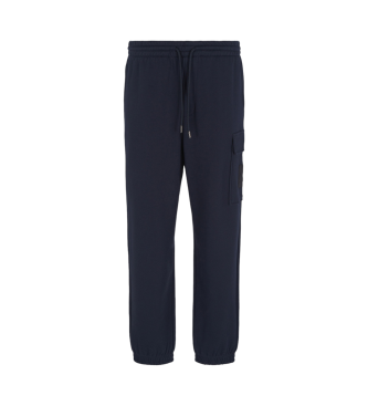 Armani Exchange Marineblaue Jogginghose