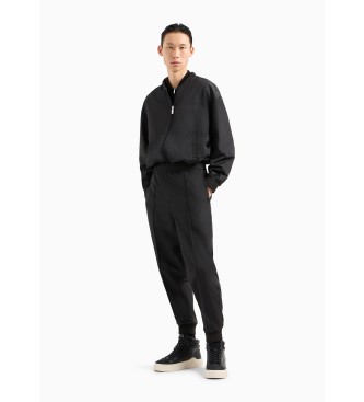 Armani Exchange Black jogger trousers