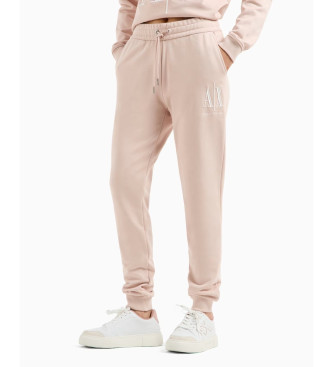 Armani Exchange Icon Project Jogger hlače roza