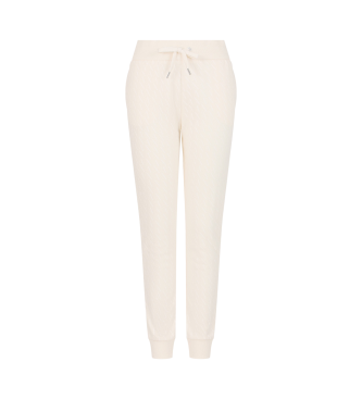 Armani Exchange Pantaln de chndal blanco