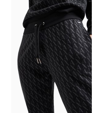 Armani Exchange Black tracksuit bottoms