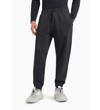 Armani Exchange Pantaloni della tuta neri