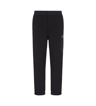 Armani Exchange Svarta joggingbyxor