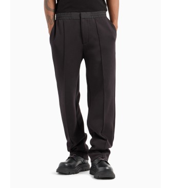 Armani Exchange Black tracksuit bottoms