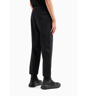 Armani Exchange Zwarte chino broek