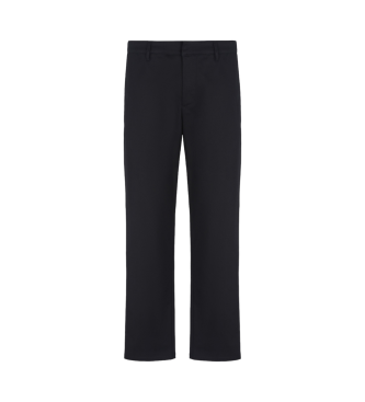 Armani Exchange Zwarte chino broek