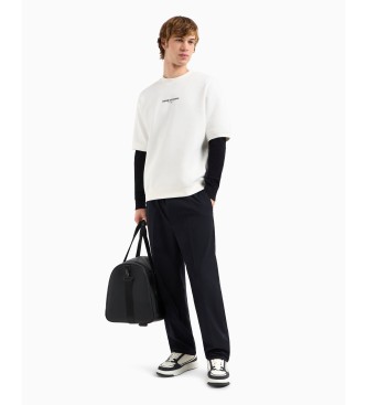 Armani Exchange Navy chino trousers