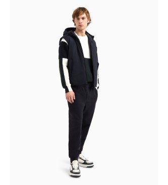 Armani Exchange Joggingbukser i fransk navy-frott