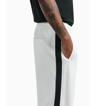 Armani Exchange Pantalon jogger blanc