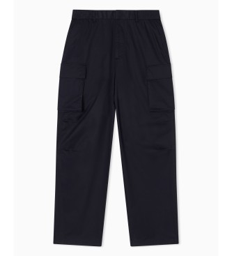 Armani Exchange Pantaloni blu navy Desta