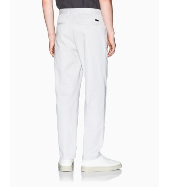 Armani Exchange Pantaln Chino Funcional blanco roto