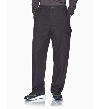 A|X Armani Exchange Cargo-bukser i gr uldblanding