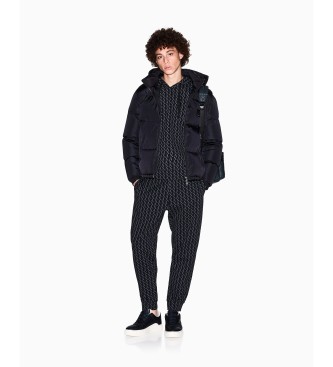A|X Armani Exchange Joggerbroek Allover zwart