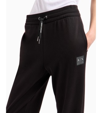 Armani Exchange Črne jogger hlače