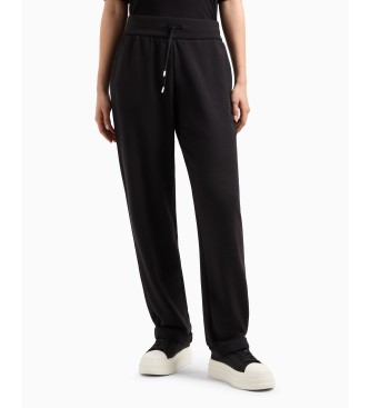 Armani Exchange Schwarze Jogginghose