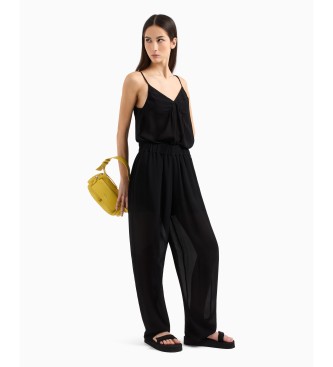 Armani Exchange Calas com logtipo preto